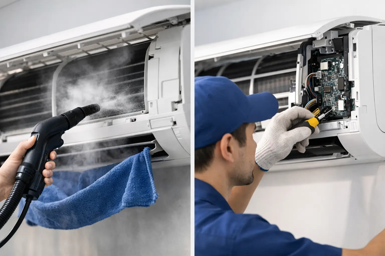 Aircon Cleaning vs Servicing 差在哪？
