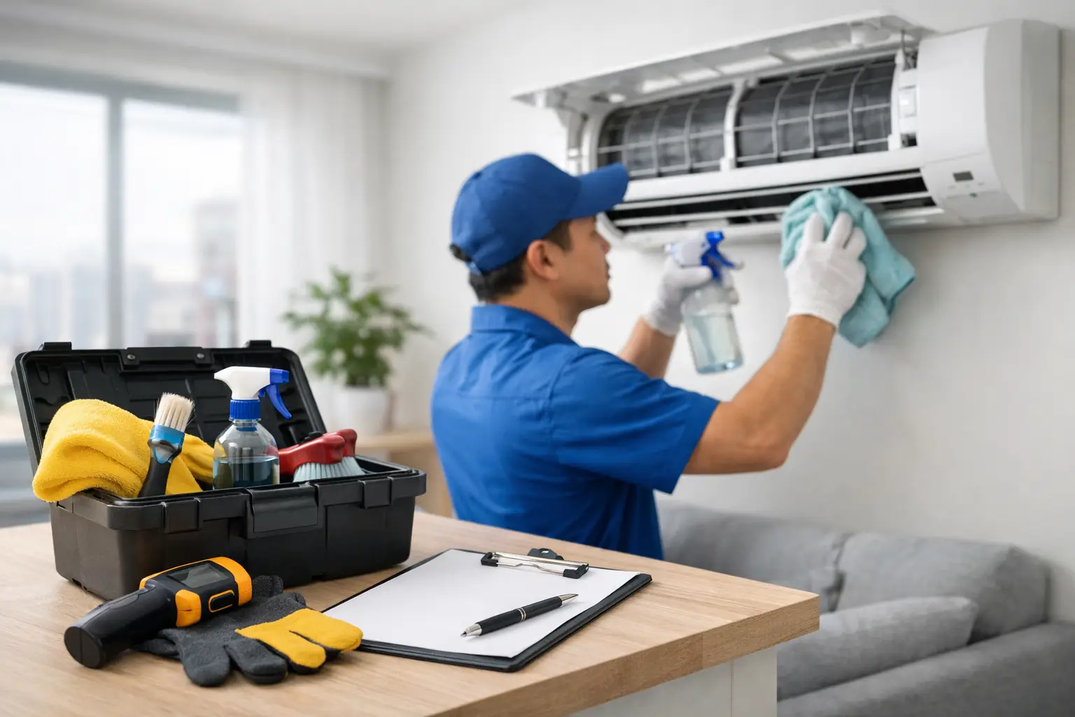 Residential Aircon Cleaning Checklist 香港家居清潔檢查表