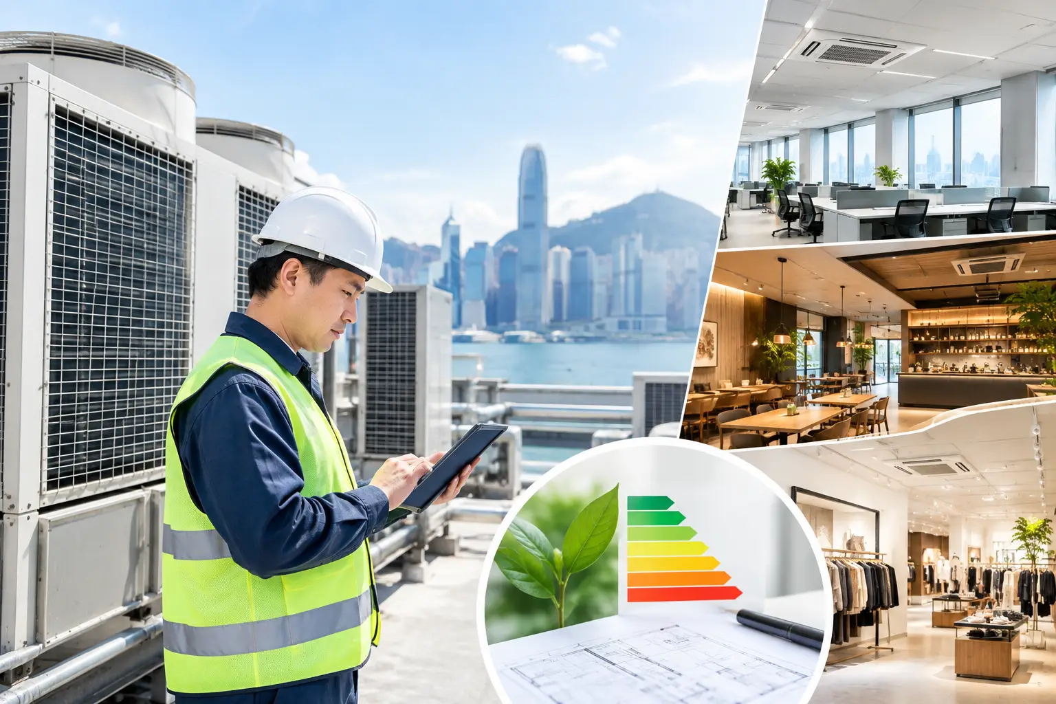 商業冷氣系統設計指南，為香港商舖、辦公室與餐飲場地降低電費及停機風險的實務規劃方法